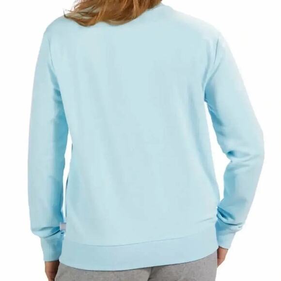 Fila Women's Sweatshirt  French Terry Crewneck Side Pockets Size Large NWT - Picture 3 of 5
